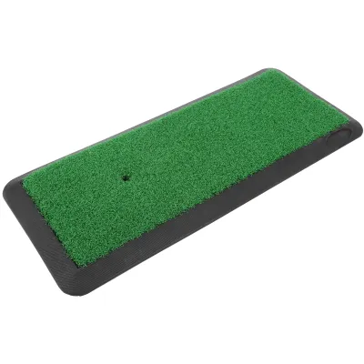 Image de Tapis d'entraînement pour le golf, tapis d'entraînement pour le swing, tapis d'entraînement pour le golf, tapis d'entraînement pour les coups de golf, tapis en caoutchouc pour pelouse artificielle de golf, tapis de golf pour l'extérieur