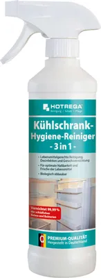 Produktbild von HOTREGA Kühlschrank Hygiene Reiniger 3in1 500ml - zur Reinigung und Desinfektion