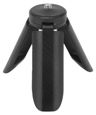 Immagine prodotto di Piccolo treppiede per fotocamera, compatibile con DJI Osmo Pocket 3, comoda impugnatura, supporto da tavolo portatile con vite da 1/4 di pollice