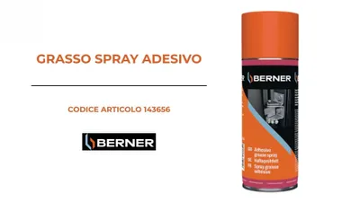 Immagine prodotto di Berner Grasso adesivo spray 400ml