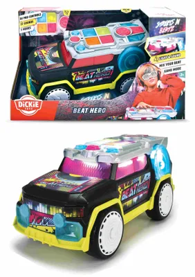 Zdjęcie produktu dla Dickie Toys Beat Hero Muzyczny Model 33,5 cm Światła