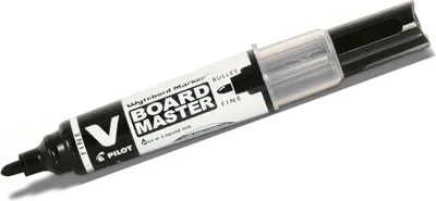 Produktbild von Whiteboardmarker V-Board Master Fein 1,7mm Rundspitze schwarz Packung mit 10 Stück