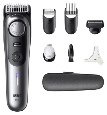 Zdjęcie produktu dla Braun BeardTrimmer 9 80789785, AC/Bateria, Szary