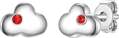 Produktbild von Kinderglanz Ohrstecker Wolke Sterling Silber Zirkonia 50085003