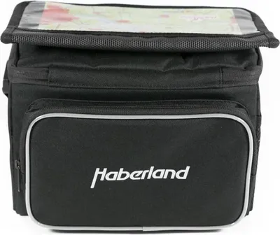 Produktbild von Haberland Lenkertasche 6l Classic schwarz - praktische E-Bike-Lenker Tasche m...