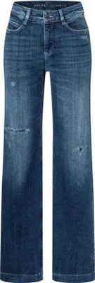 Produktbild von - MAC JEANS - DREAM WIDE, Authentic mega flex - Wide Fit - 5439-90-0358L-D574 - blau Größe 36/34