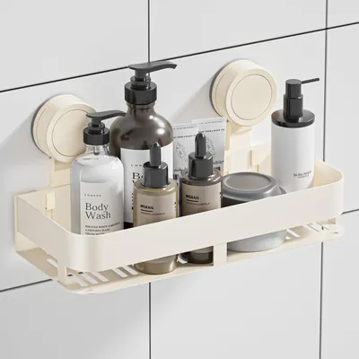 Produktbild von Omgoods – Duschablage mit abnehmbaren Saugnäpfen für das Badezimmer