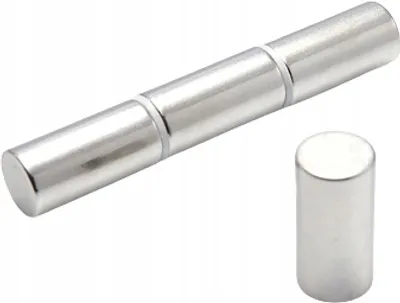 Zdjęcie produktu dla Magnes Neodymowy Walcowy  8x20 mm N38 1 sztuka