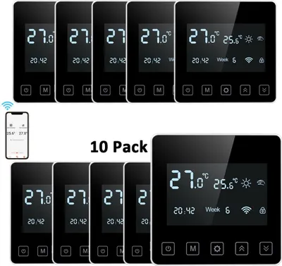 Produktbild von 10X SWAREY WIFI Raumthermostat Programmierbar Thermostat FußBodenheizung
