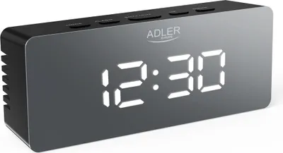 Image de Adler | Alarm Clock | AD 1189B | Alarm function | Black