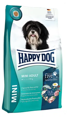 Image de Happy Dog Trockenfutter fit & vital Mini Adult 800g