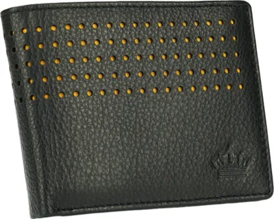 Produktbild von Geldbörse Herren Portemonnaie Echt Leder Börse Querformat Geldbeutel Schwarz RFID-Schutz MANZA®