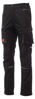 Produktbild von Payperwear Next 400 Stretch-Arbeitshose 12 Taschen Unisex schwarz 56