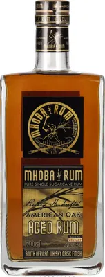 Produktbild von Mhoba Rum American Oak AGED Rum 43% Vol. 0,7l