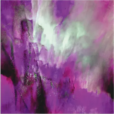 Produktbild von ARTland Wandbild Alu für Innen & Outdoor Rosa Licht Größe: 70x70 cm