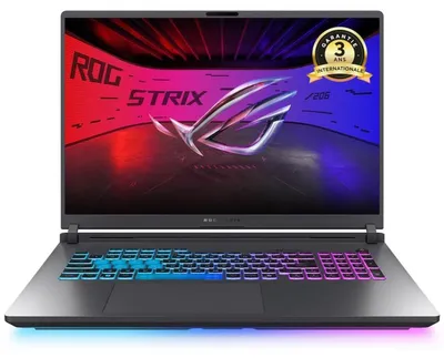 Produktbild von ASUS ROG Strix G18 Gaming-Laptop 18" WQXGA 300 Hz, Core Ultra 9, RTX 5060, 32 GB RAM, 1 TB SSD, Eclipse Gray