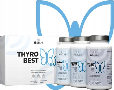 Immagine prodotto di ThyroBest per l'ipotiroidismo BestLab Inositolo L-tirosina