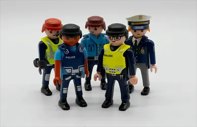 Produktbild von PLAYMOBIL 5 Polizisten