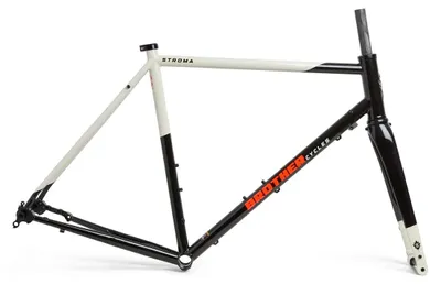 Produktbild von BROTHER CYCLES Fahrradrahmen BROTHER FRAME STROMA BLACK - Large - Schwarz - Ideal für Mountainbiking, Freizeitfahrten und sportliche Aktivitäten - Robuste Konstruktion für optimale Leistung