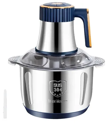 Obrázek produktu pro Elektrický mlýnek na maso, nerezová ocel, 5 rychlostí, model B-5L