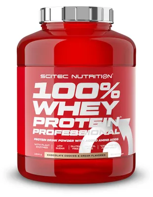 Produktbild von Scitec Nutrition 100% Whey Protein Professional 1816g Schokolade Cookies & Cream