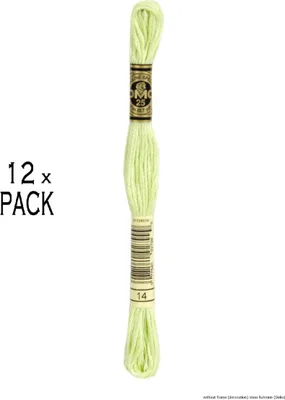 Obrázok produktu pre 12x DMC vyšívacia niť Mouline Special 117MC -14, 6-vrstvová, 8 m, VPE