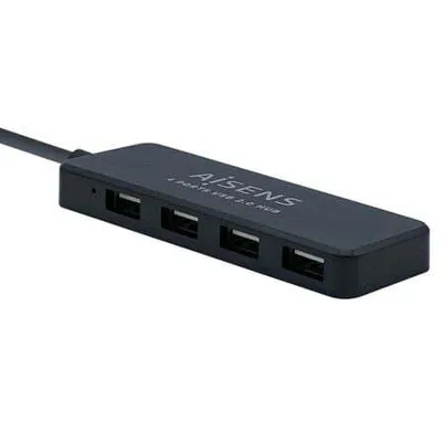 Zdjęcie produktu dla Koncentrator USB 2.0 Aisens A104-0402/ 4xUSB