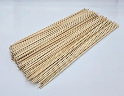Produktbild von 50 Splittstäbe 60 cm Ø 5,5 mm Pflanzstäbe Rankhilfe Pflanzenstab Natur