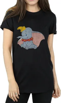 Immagine prodotto di Dumbo - Maglietta "Classic" da donna BI483 (L) (Nero)