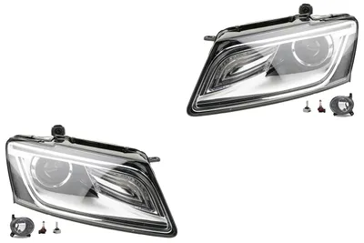 Produktbild von Scheinwerfer Satz passend für Audi Q5 8R 06/12- Xenon D3S +Nebelsc.+Leuchtmittel 8R0941043C 8R0941043 8R0941044C 8R0941044 8T0941699B 8T0941699 Johns