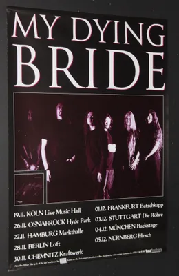 Productafbeelding van My Dying Bride - Concerttournee - Poster - 59x84 cm