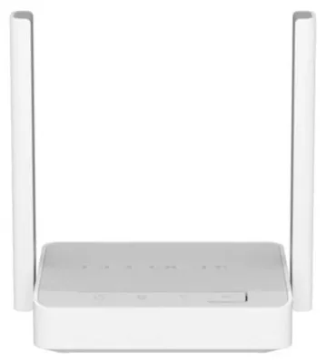 Produktbild von Keenetic Carrier (KN-1721) AC1200 Mesh-WLAN-5-Router mit einem 3-Port-Smart-Switch und USB-Port, Wi-Fi 5 (802.11ac), Dual-Band (2,4 GHz/5 GHz), Ethernet/LAN, Grau, Weiß, Tabletop-Router
