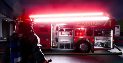 Zdjęcie produktu dla Astragon Firefighting Simulator: Ignite, PlayStation 5, Tryb multiplayer, oczekujące na klasyfikację