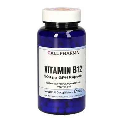 Produktbild von VITAMIN B12 500 ug GPH Kapseln, 120 St KAP