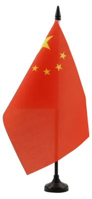 Produktbild von AZ FLAG Tischflagge China 21x14 cm Polyester 100D Kunststoffsockel