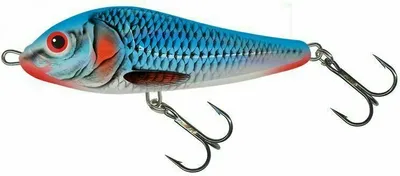 Obrázek produktu pro Salmo Rattlin' Slider Sinking Bleeding Blue Shad 8 cm Wobler