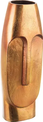 Produktbild von Deko Vase Skulptur Asmita Messing Gold 6x5x39