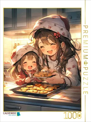 Produktbild von CALVENDO Puzzle Manga Kinder | 1000 Teile Lege-Größe 64x48cm Foto-Puzzle für glückliche Stunden