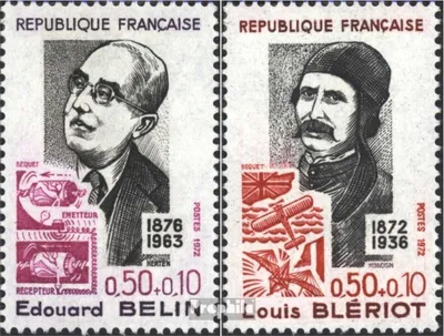 Produktbild von Briefmarken Frankreich 1972 Mi 1799-1800 (kompl.Ausg.) postfrisch Persönlichkeiten
