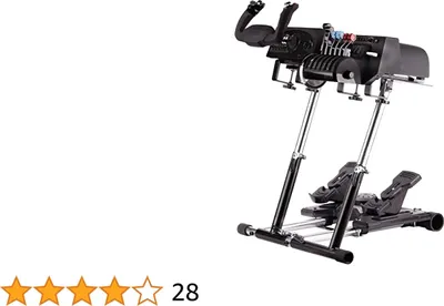 Zdjęcie produktu dla Wheel Stand Pro V2 Deluxe teline Honeycomb Yoke and Throttle -lento-ohjaimelle