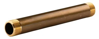 Produktbild von Messing Gewinde-Fitting Distanz Doppelnippel 3/4"- 3/4 L=200mm, schwere Ausführung