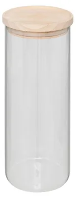 Produktbild von Einmachglas "hermet" 1,6l aus glas und holzdeckel 1,6l - 5 five simply smart