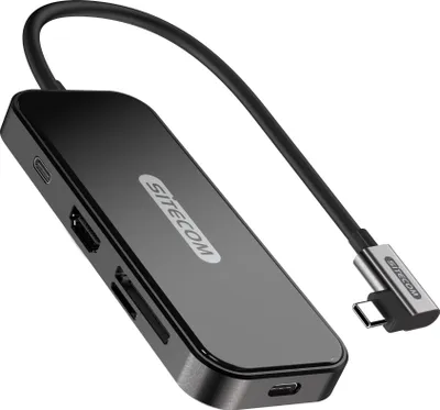 Produktbild von SITECOM USB-C Multiport Adapter with USB-C Power Delivery 100W