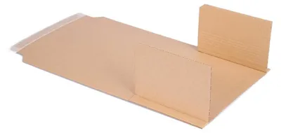 Produktbild von Set von 50 Braunen Kartonbuchboxen 217 x 155 x 10-50 mm