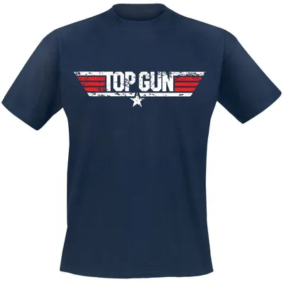 Obrázok produktu pre Tričko s logom Top Gun - veľké - námornícke
