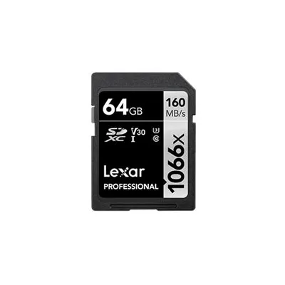 Immagine prodotto di Lexar Professional 1066x 64 GB SDXC UHS-I Classe 10