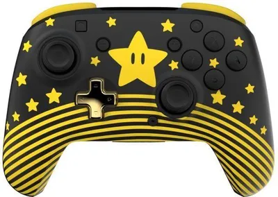 Immagine prodotto di Gamepad wireless, Turtle Beach Rematch Super Mario Star, fosforescente, compatibile con Nintendo Switch/Lite/OLED