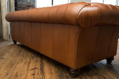 Produktbild von Chesterfield Leder Polster Luxus Sofa Design Couch Klassische Sofa 4 Sitzer Neu