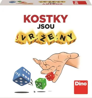 Produktbild von DINO Toys Game Die Würfel werden geworfen