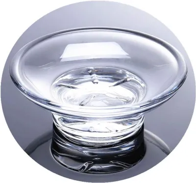 Produktbild von Runde Seifenschale aus Glas